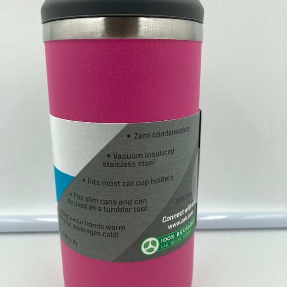 ZAK! 12 oz. Raspberry Slim Can Cooler - Picture 3 of 4